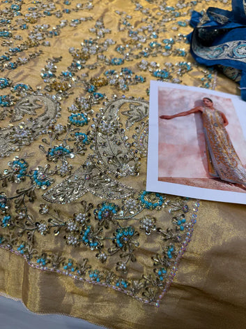 Sania Maskatiya-Shabnam 04 Double Zari Fabric wedding Dress 3_Piece