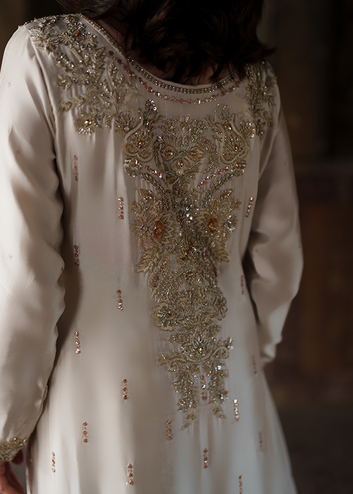 Haseen’s Raw silk Fabric Wedding Dress 3-Piece